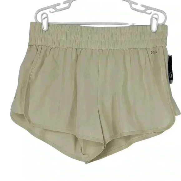 DSG Pants - DSG SHORTS WOMENS LARGE 3” HIGH RISE WAISTBAND LIGHT STAND ACTIVEWEAR ATHLETIC